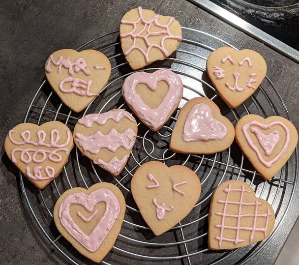 Soft Sugar Cookies with Royal Icing